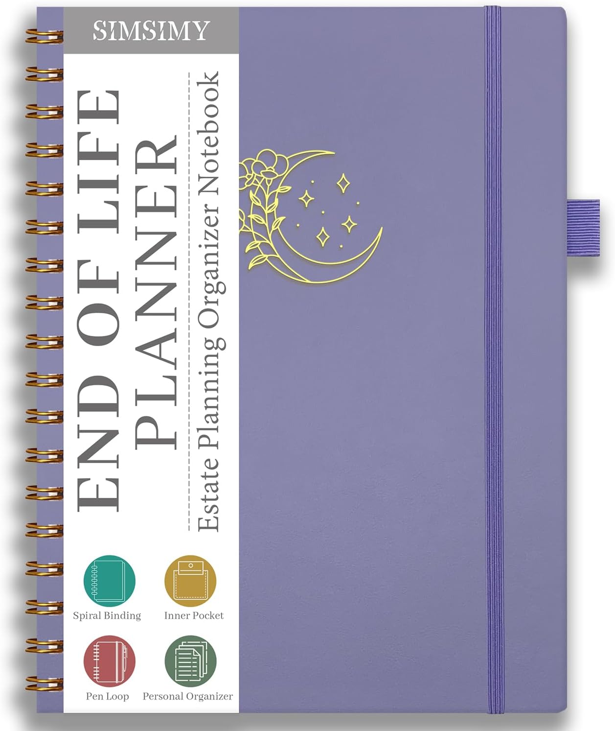 The wild swans End of Life Planner – Estate Planning & Important Information Organizer | Final Wishes & Legacy Workbook