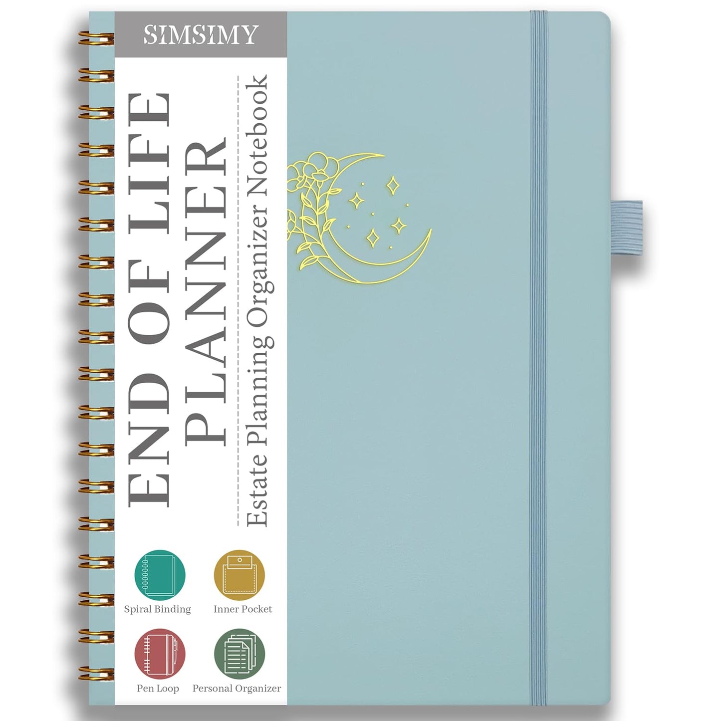 The wild swans End of Life Planner – Estate Planning & Important Information Organizer | Final Wishes & Legacy Workbook