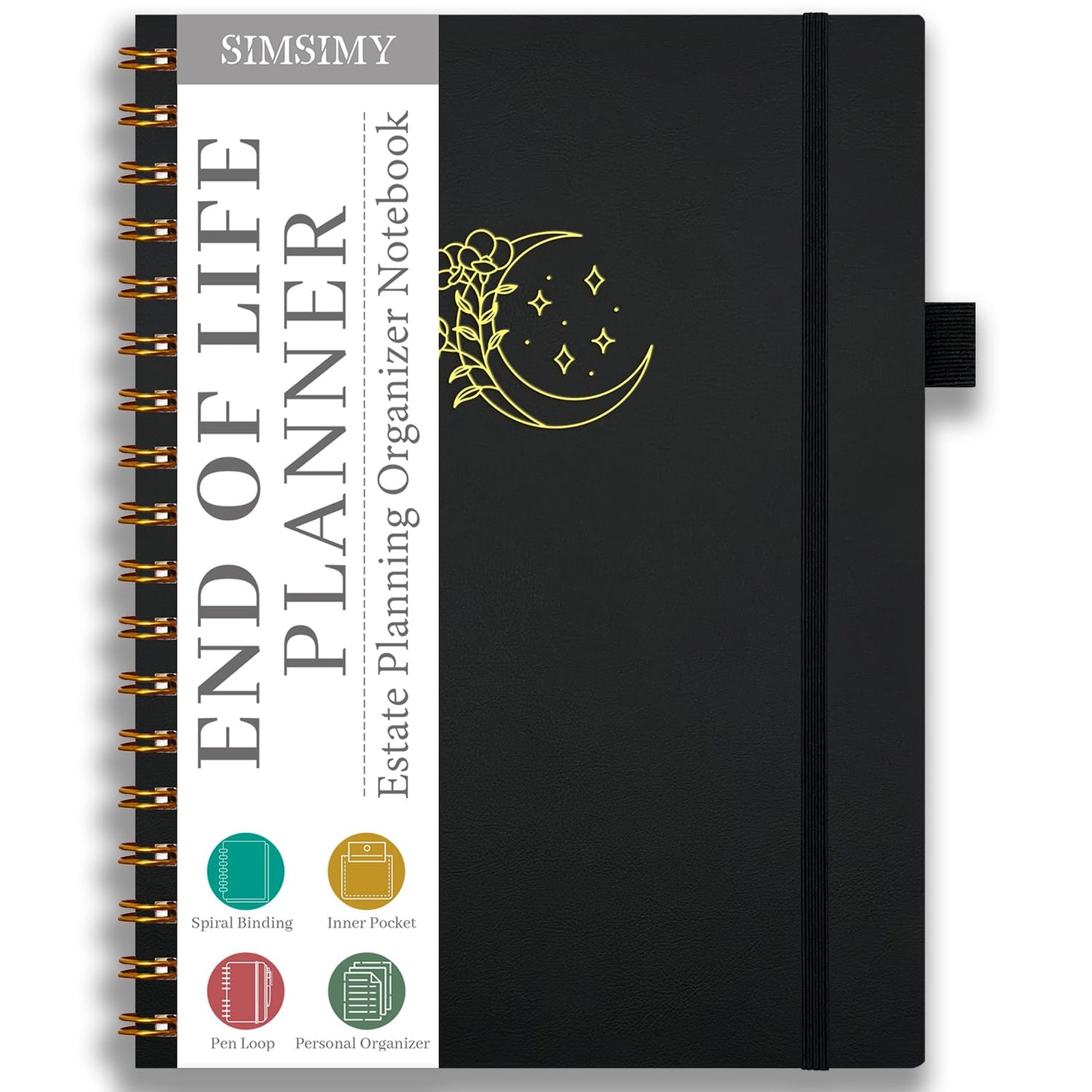 The wild swans End of Life Planner – Estate Planning & Important Information Organizer | Final Wishes & Legacy Workbook