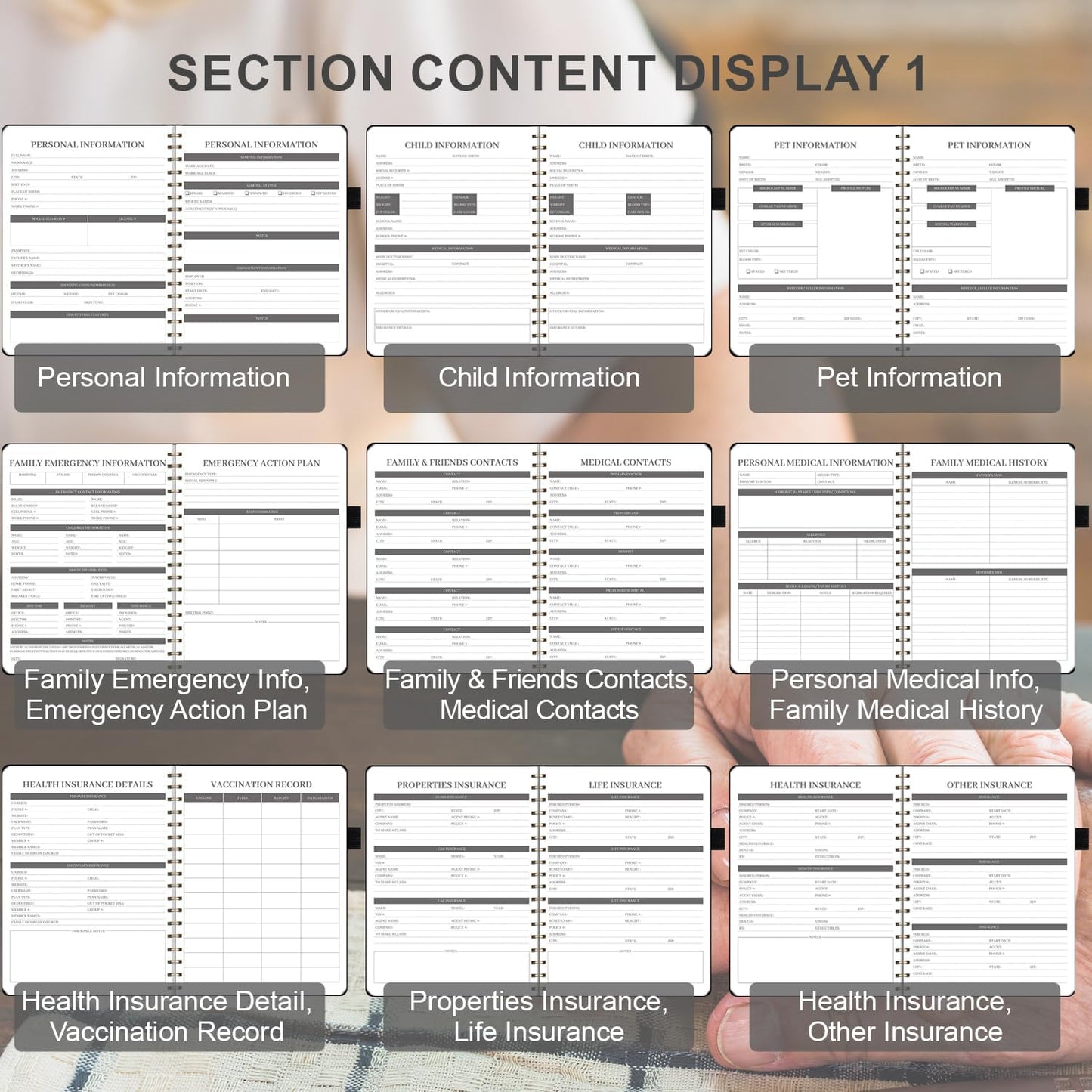 The wild swans End of Life Planner – Estate Planning & Important Information Organizer | Final Wishes & Legacy Workbook